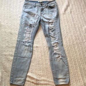 Cello destroyed jeans sz 1